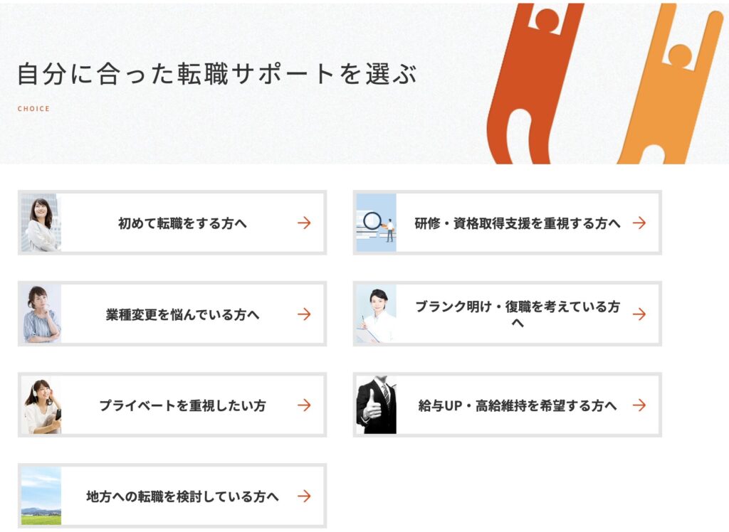 ファーネットキャリアの転職サポート